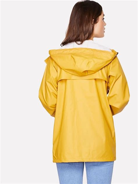 shein rain jacket|shein waterproof coats.